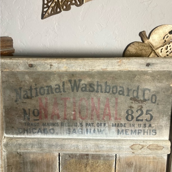 VTG National Washboard Co No 825 Washboard - Picture 2 of 6